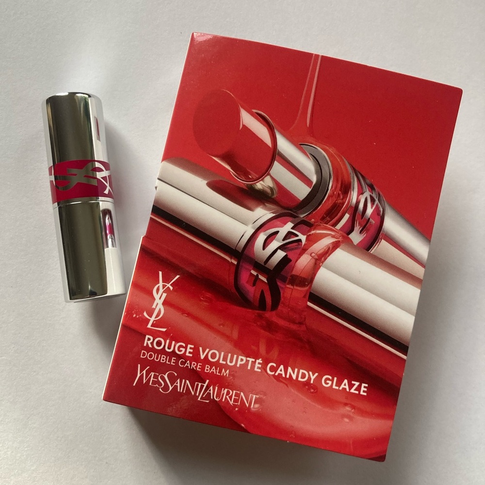 YSL Deluxe Mini Balm - Shade Red - Picture 2 of 7